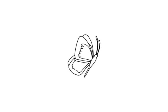 Download Butterfly Bright Design Outline - Premium Resources