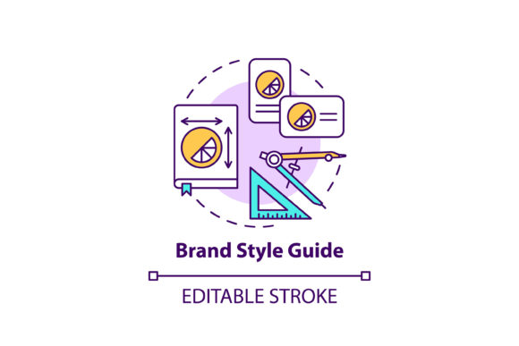 Download Brand Style Guide Concept Icon - Brand style guide Collection