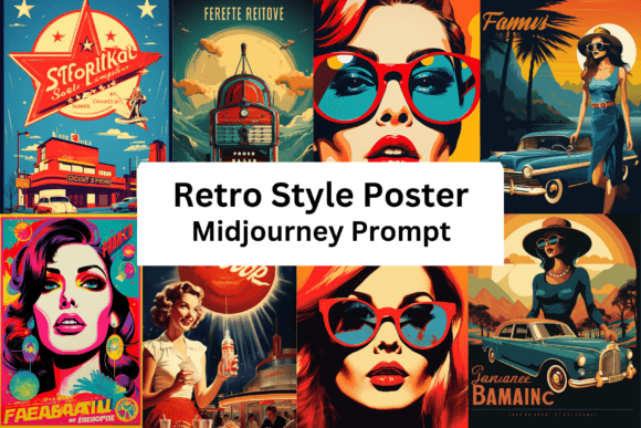 Download Ai Prompt for Retro Style Poster - Retro Collection