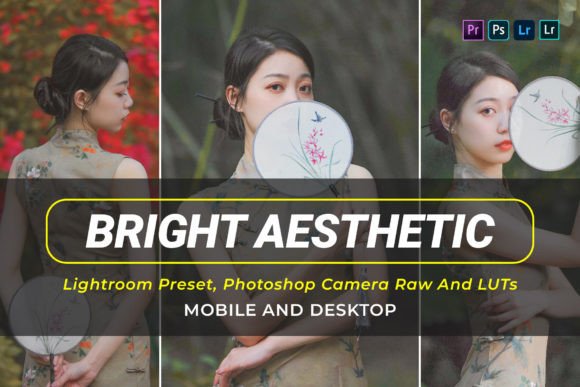 Download 10 Bright Aesthetic V2 Presets and Luts - Bright aesthetic Collection