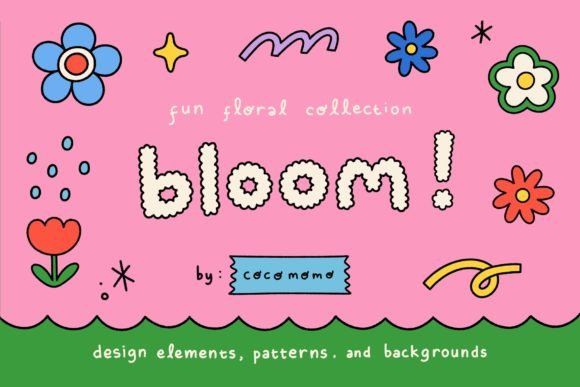 Download Bloom! - Retro Floral Collection - Retro Collection